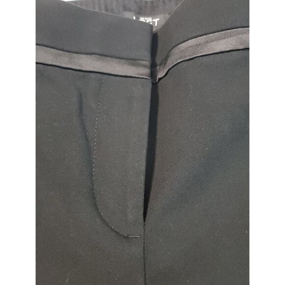 Ann Taylor Loft Petite Pants Black Size 4P Polyester Blend Marisa Pockets Zipper - Picture 10 of 14